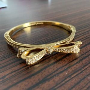Kate Spade gold bow bracelet